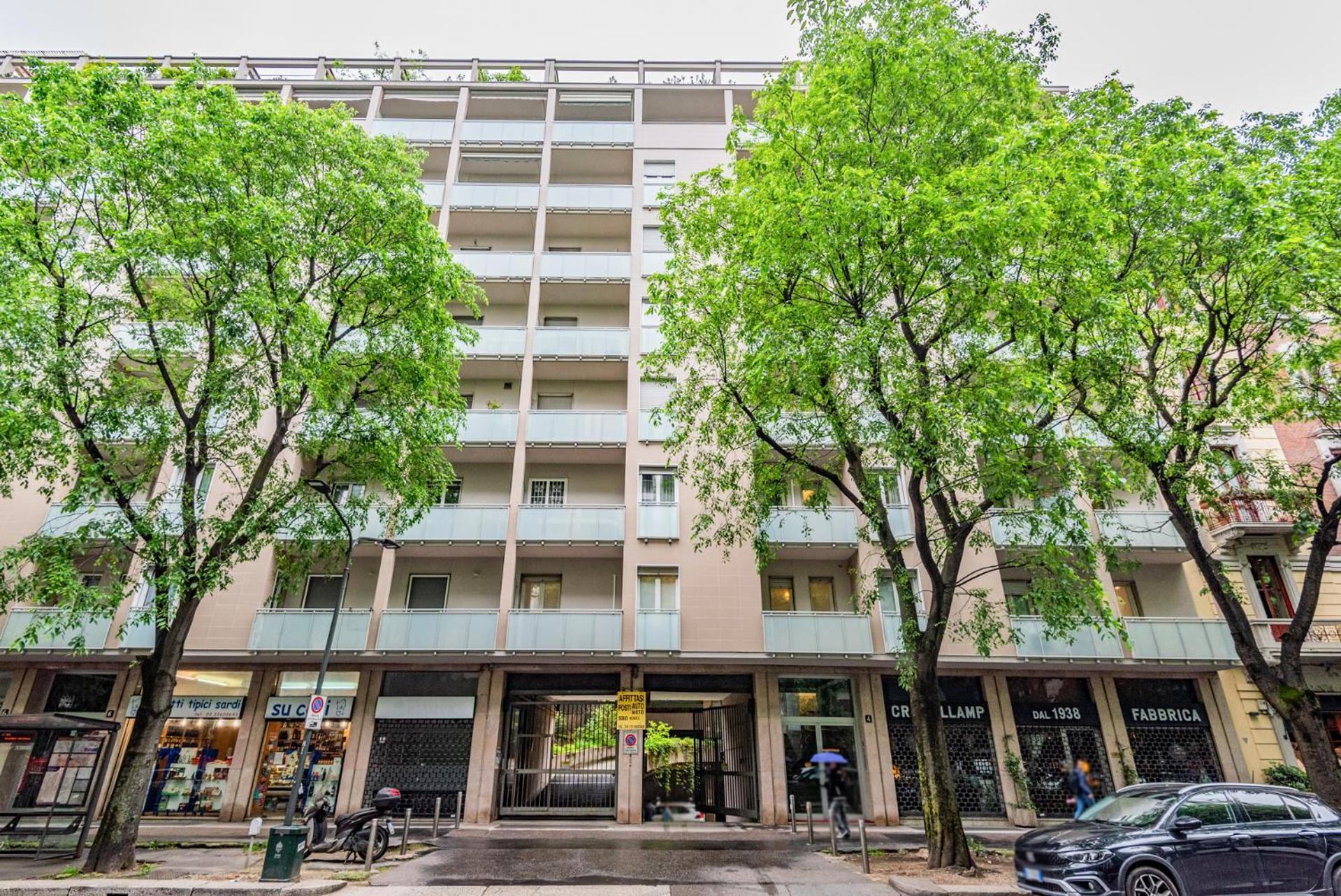 Appartamento Milano Corso Sempione Principe Eugenio 3 Pax Wi-Fi Esterno foto